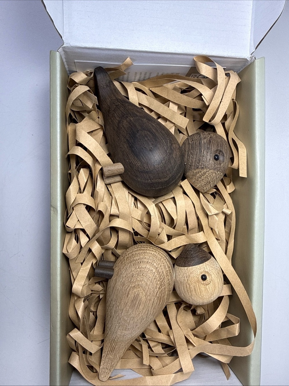Kay Bojesen Wooden Birds - Two-Tone Brown & Natural oak - Picture 5 of 5